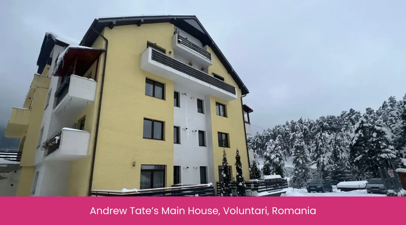 Andrew Tate’s Main House, Voluntari, Romania