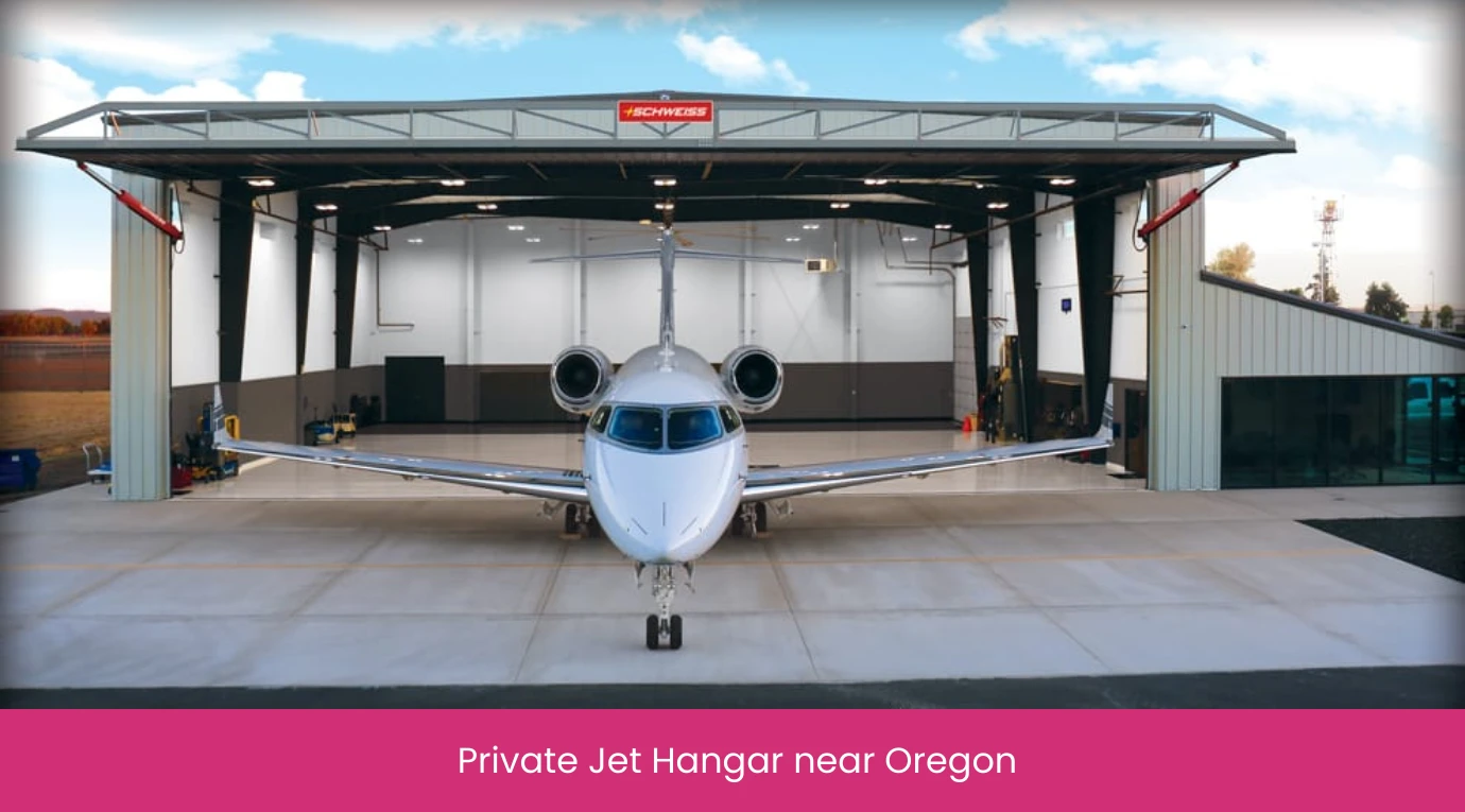 Private Jet Hangar near Oregon