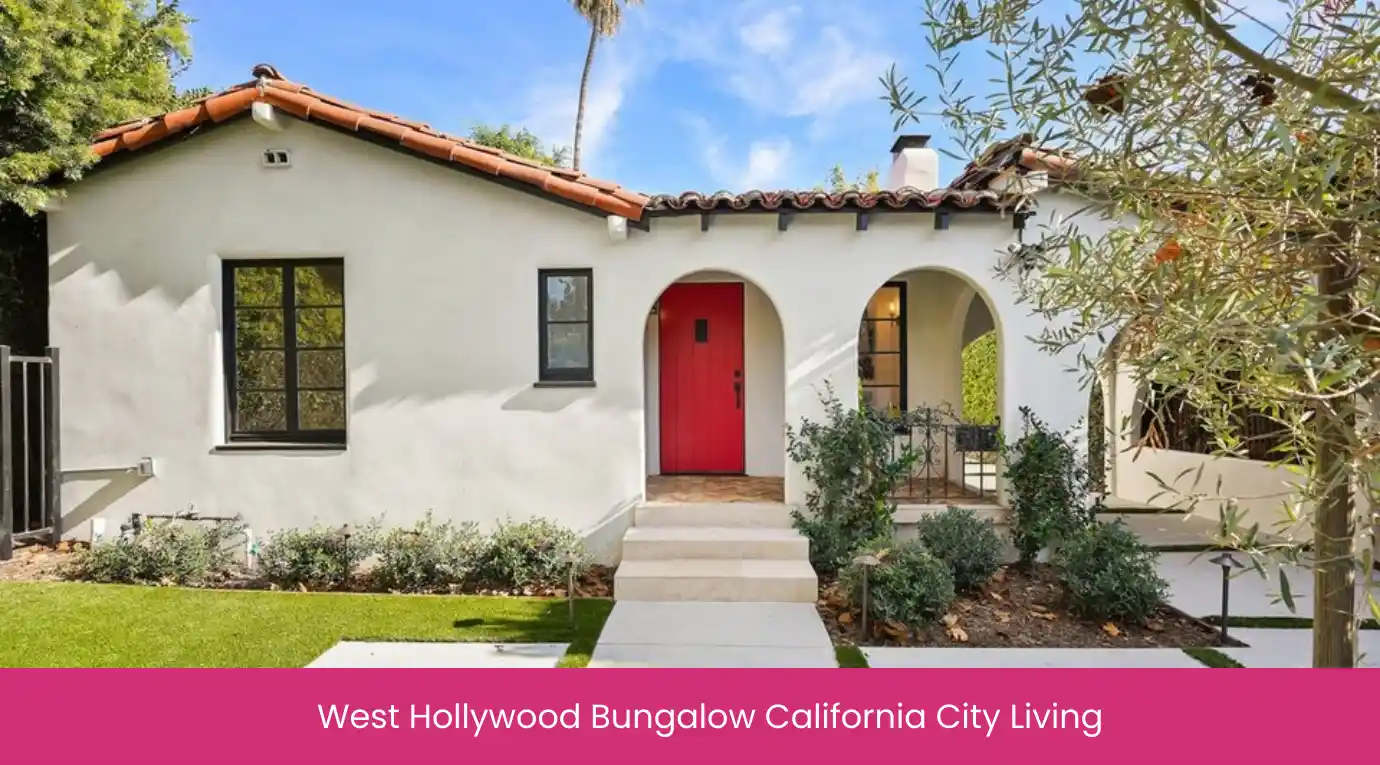 West Hollywood Bungalow California City Living