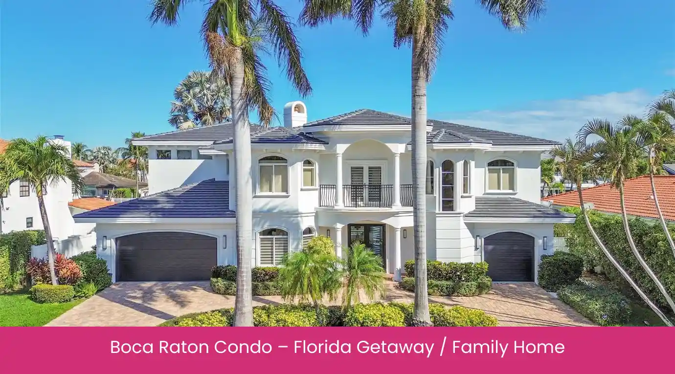 Boca Raton Condo – Florida Getaway Family Home