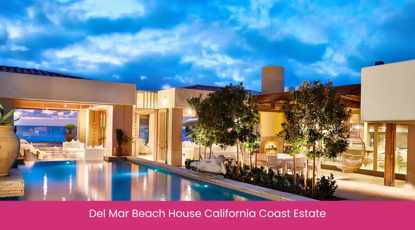 Del Mar Beach House California Coast Estate