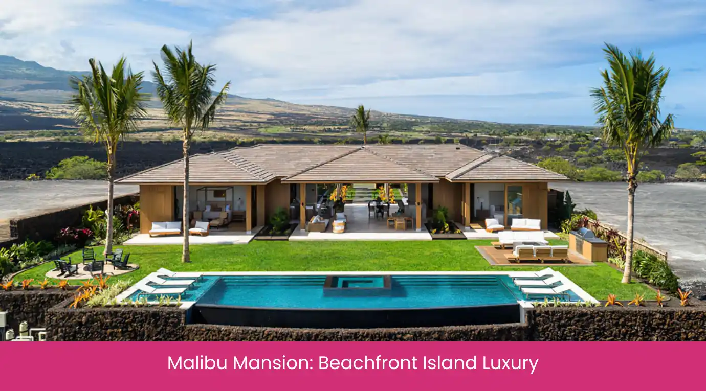 Malibu Mansion Beachfront Island Luxury