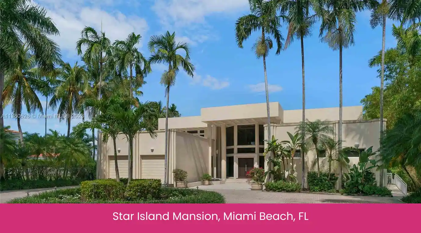 Star Island Mansion, Miami Beach, FL