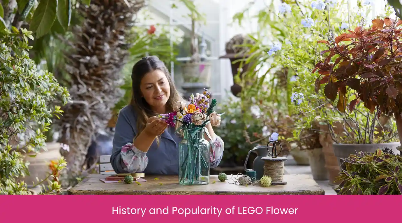 History and Popularity of LEGO Flower