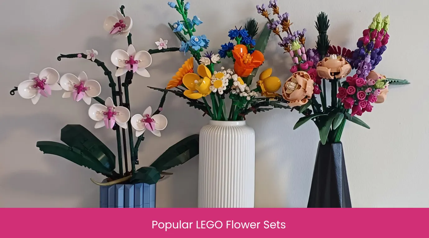 Popular LEGO Flower Sets