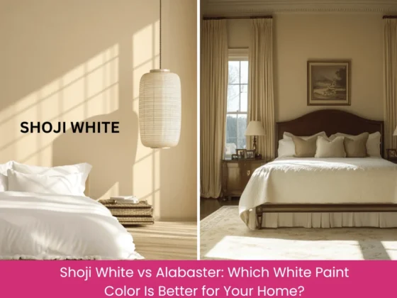 Shoji White vs Alabaster