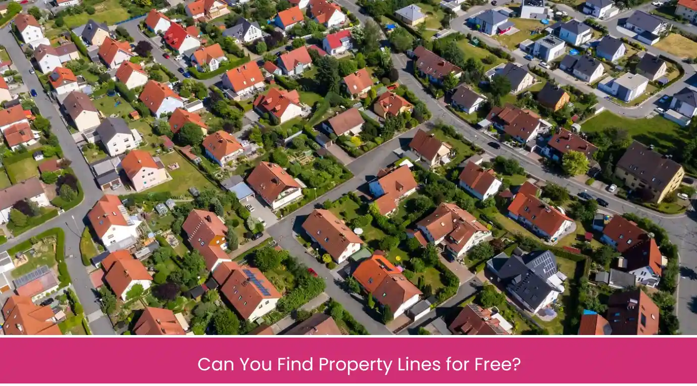 Can You Find Property Lines for Free