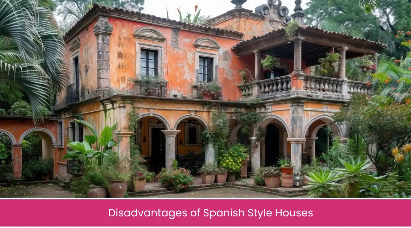 Disadvantages of Spanish Style Houses