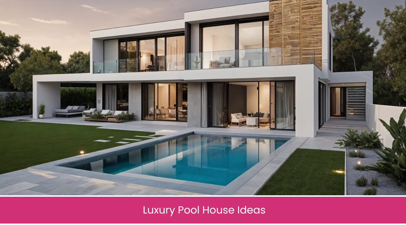 Luxury Pool House Ideas