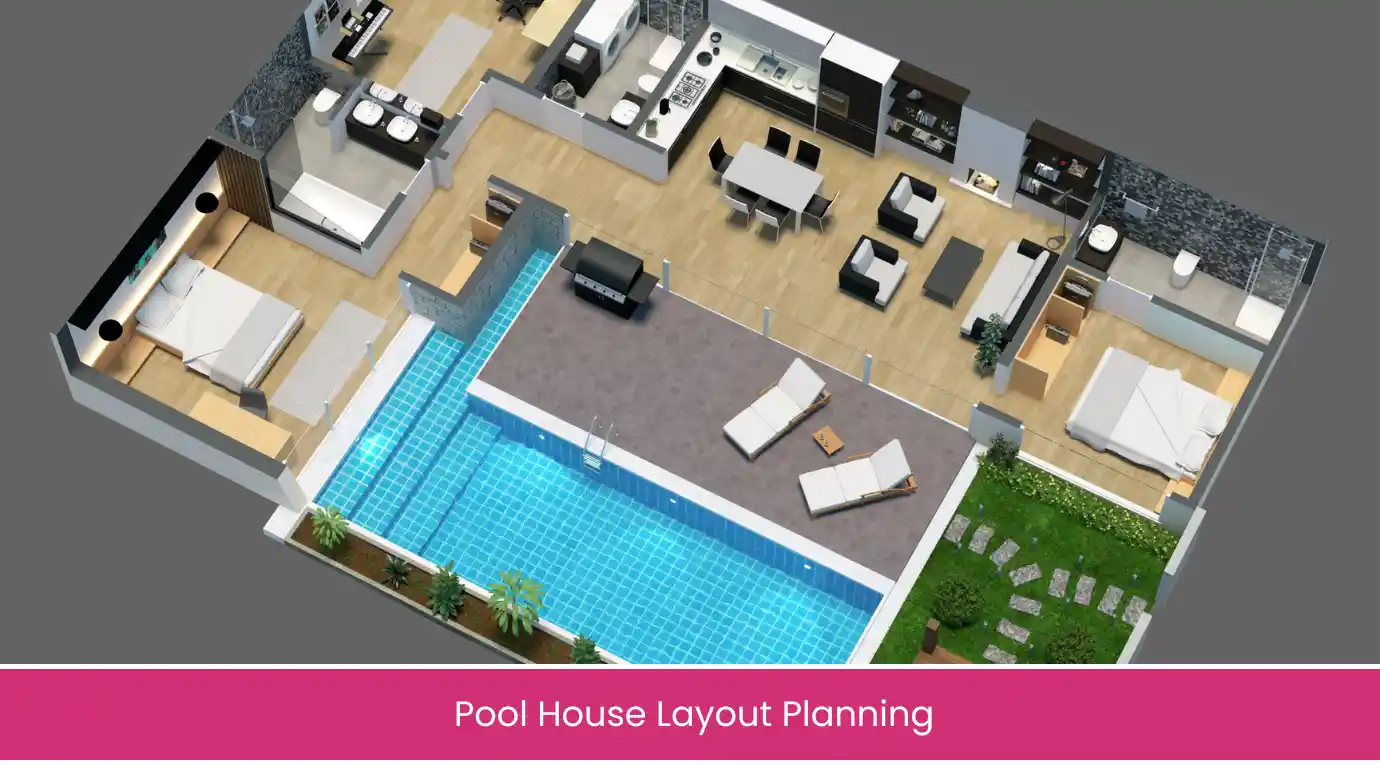 Pool House Layout Planning